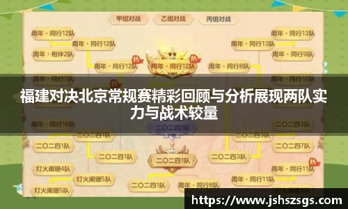 福建对决北京常规赛精彩回顾与分析展现两队实力与战术较量